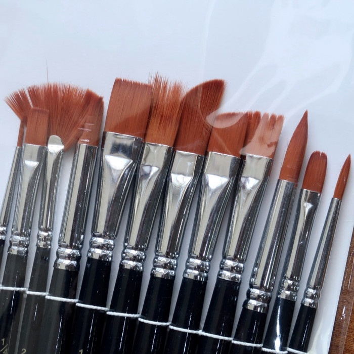 

BOMEIJIA Artist 12 pcs Mix Artist's Brush Set