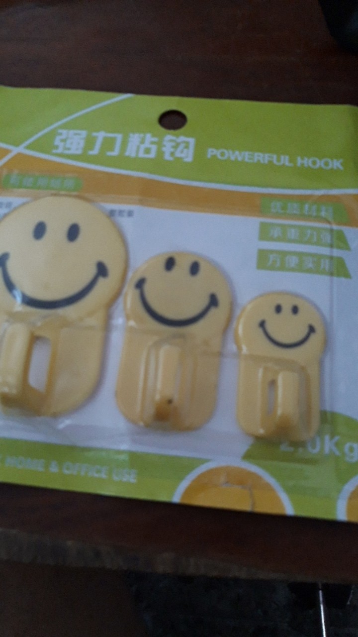 [ss88] Gantungan Dinding Serbaguna - Gantungan Kail Baju - Gantungan Hook Smile