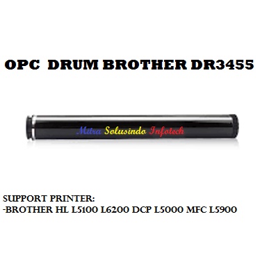 OPC Drum DR3455  DR3445 Brother TN3448 TN3478 TN3498  HL L5100 L6200 DCP L5 MFC L5900