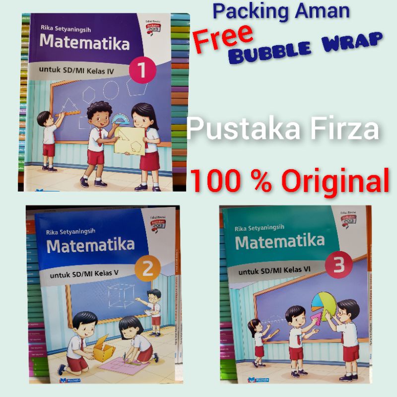 Matematika SD/MI Kelas 4.5.6 K13 Edisi revisi Masmedia