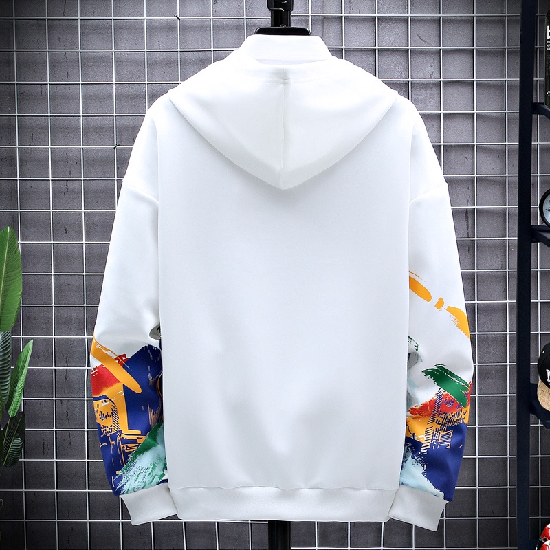 Hoodie Pria Sweater Kaos Hoodies Lengan Panjang Bahan Polyester W2126