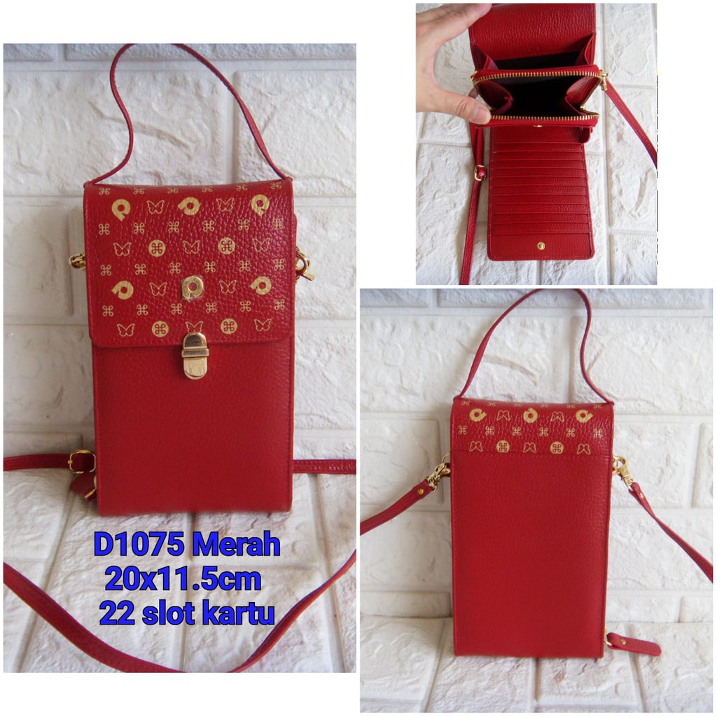 Dompet Papillon Original D1075 Merah