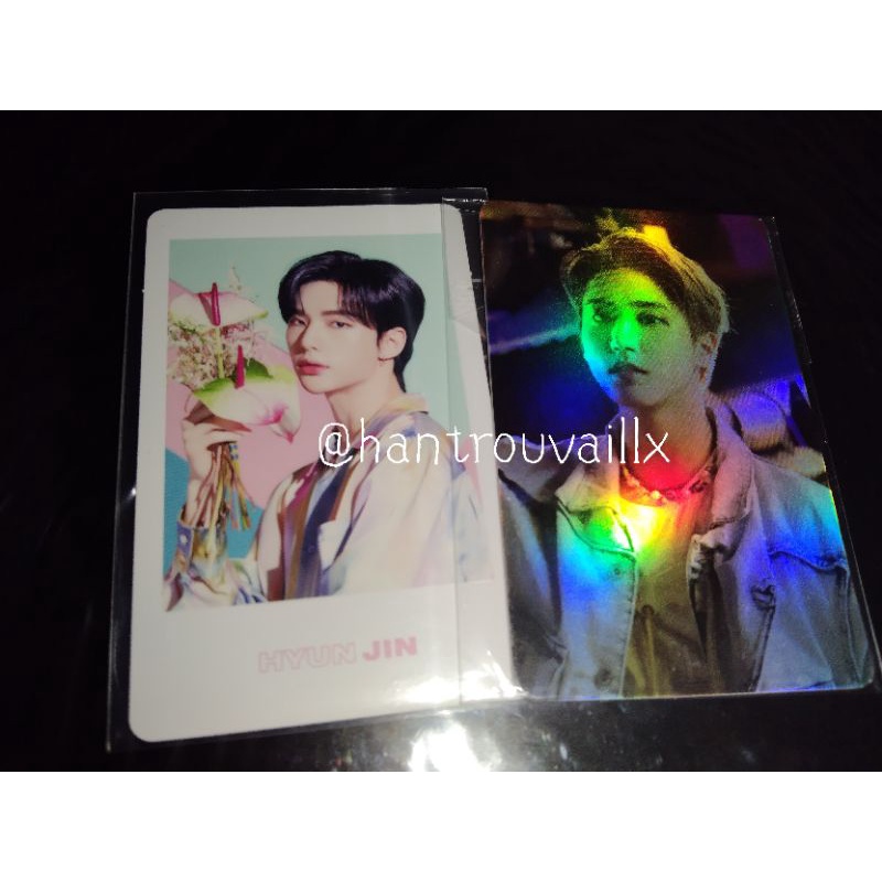 PC POLA STRAY KIDS JAPAN PINK HYUNJIN + POB ALADDIN NOEASY HAN JISUNG