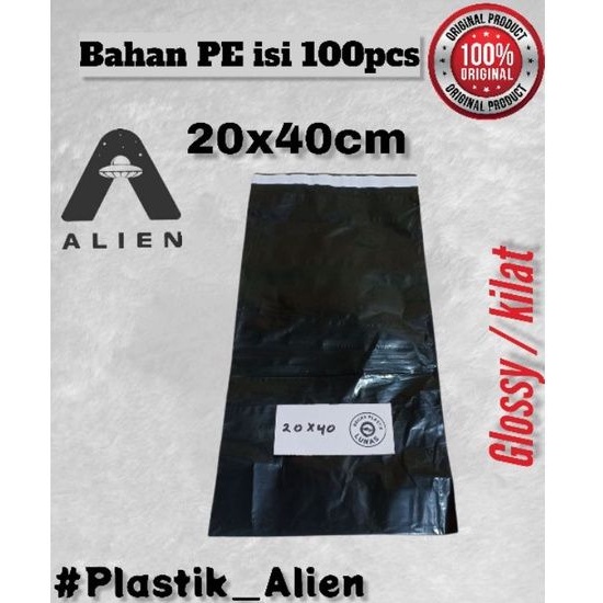 

Plastik polymailer PE 20x40 isi ( 100pcs ) Glossy Plastik Packing