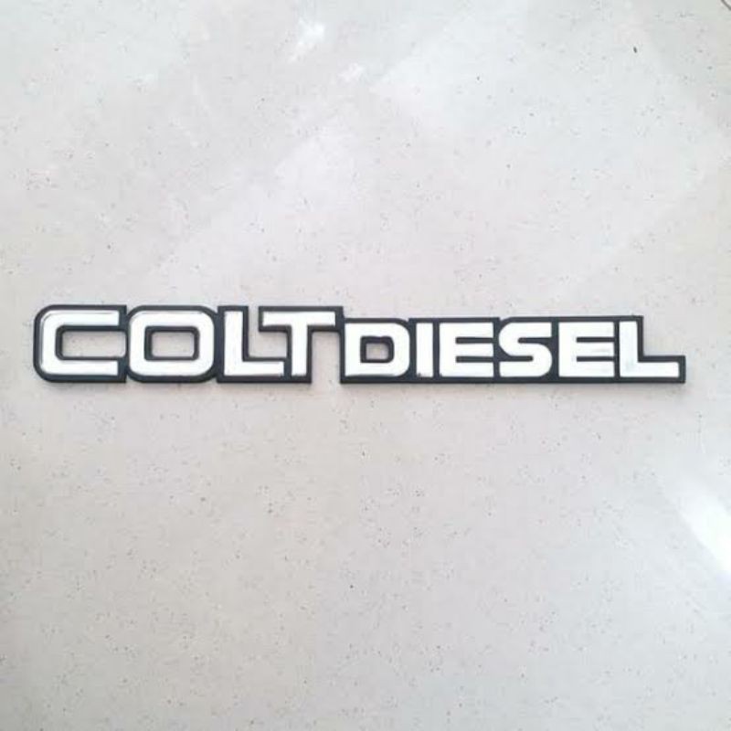 Sunkisscoo Emblem Logo Colt Diesel / Colt Diesel 3.9L Untuk Colt Diesel Fe / 100Ps / 120Ps / 135Ps