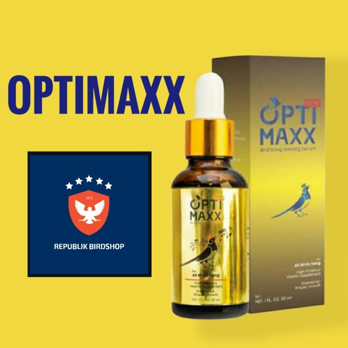 Vitamin Burung - Optimaxx Serum Vitamin Burung Khusus Untuk Suara Burung Lomba