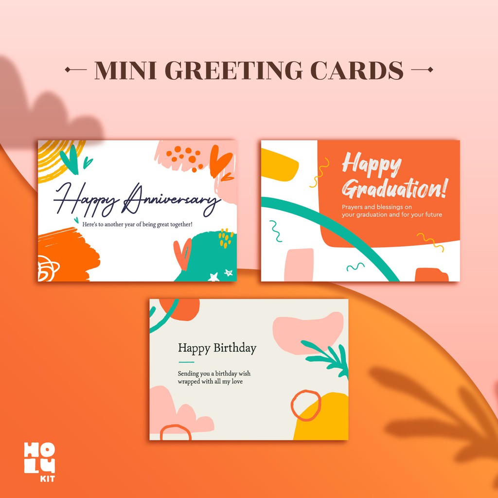 Jual MINI GREETING CARD BIRTHDAY / GRADUATION / ANNIVERSARY [KARTU ...