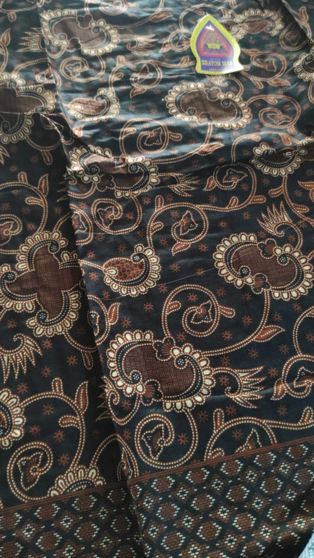 [cod] Tey-17 Batik Wanita Asj Sa Hrb026 Kenongo Kemeja Tosca Pendek