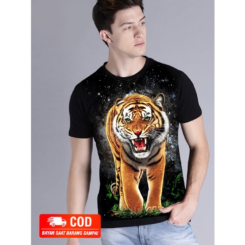 Kaos Motif Macan / Kaos Pria / Singlet Pria / Kaos Distro Pria