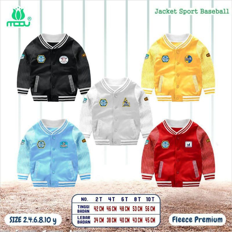 Jacket Anak Baseball Moov Kids