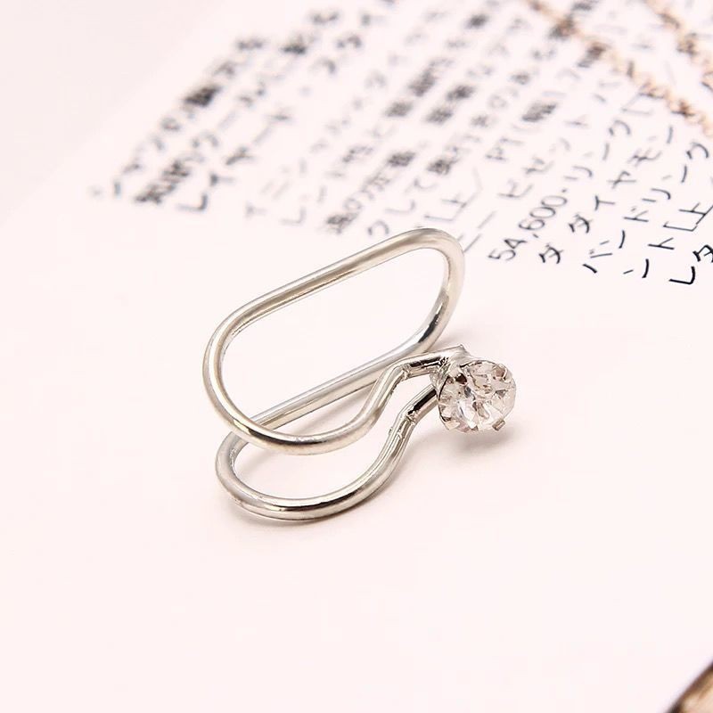 Dana earclip korean version anting jepit satuan [C2-2]-3