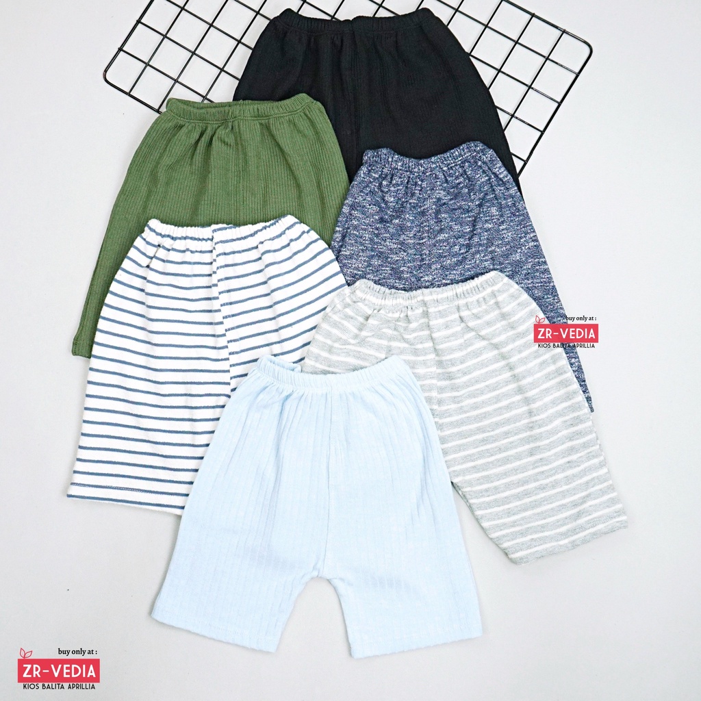 (IMPORT) Celana Short Knit uk 4-6 Tahun / Polos Pendek Pants Dalaman Cotton Good Quality Anak Perempuan Ketat Kiosbalitaaprillia