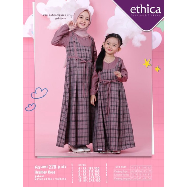 COD GAMIS ANAK GAMIS ETHICA AYUMI KIDS 220