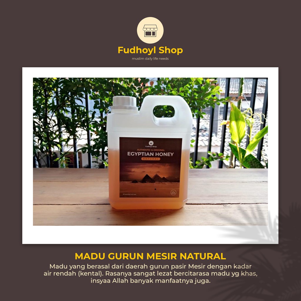

Madu Gurun Mesir Natural 1kg