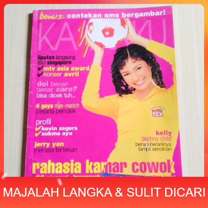 Majalah KAWANKU No.33 Feb 2003 AGNI PRASTISHA Langka