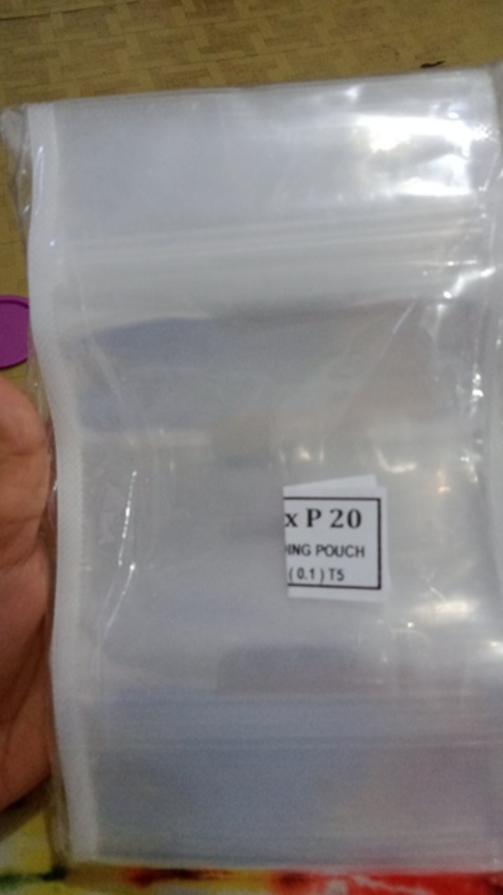 Plastik Standing Pouch 12 X 20 Zipperlock Tebal Polos/ Plastik Snack / Kemasan Plastik / Penyimpanan