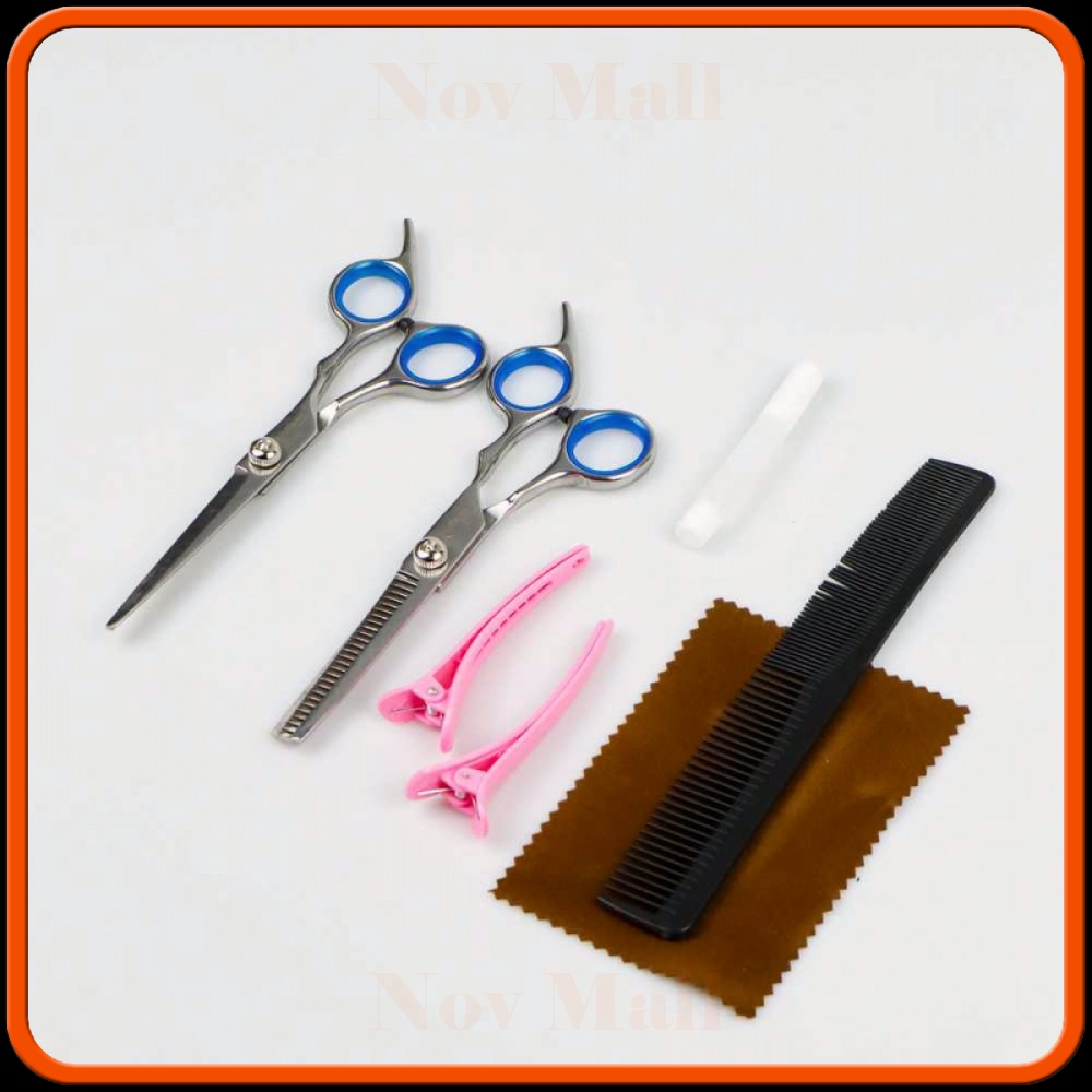 Peralatan Set Gunting Rambut Salon Profesional - BHT002