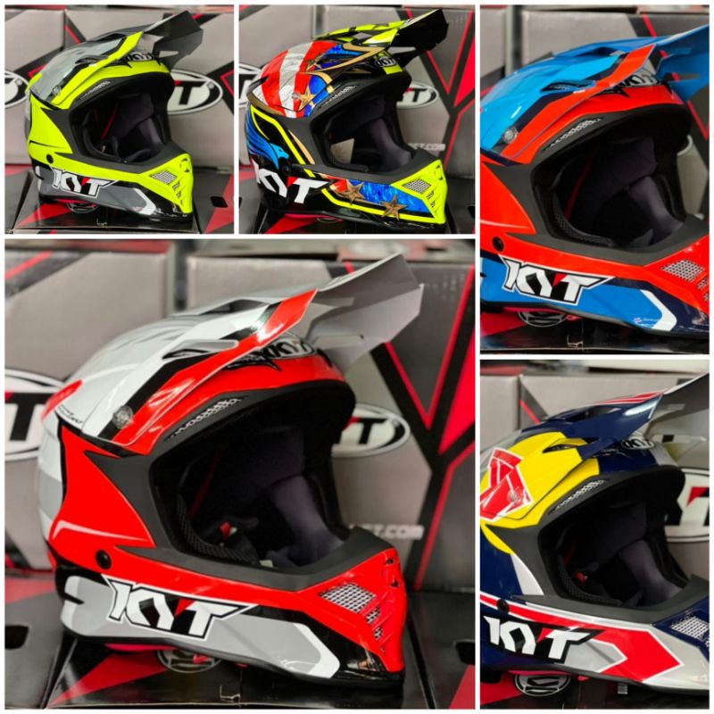 Helm KYT Skyhawk Stryke Eagle Cross