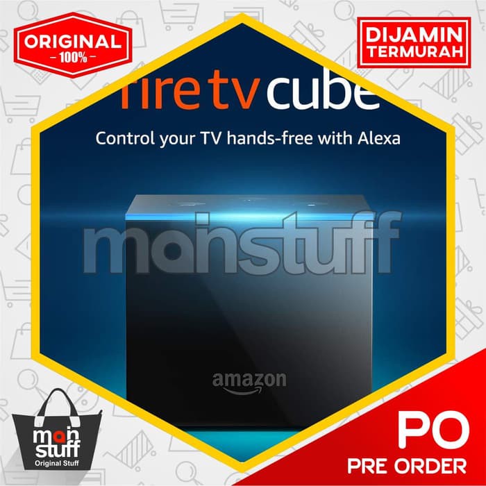 Dijual Amazon Fire Tv Cube Hands Free With Alexa   Ori   Termurah Limited