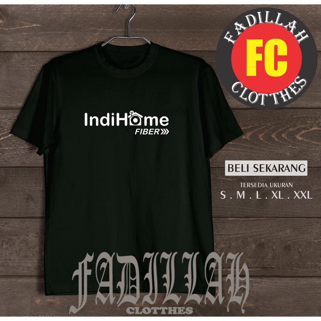Kaos Baju Indihome Fiber Kaos Perusahaan