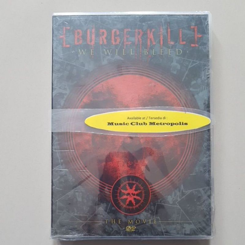 DVD BURGERKILL - WE WILL BLEED THE MOVIE