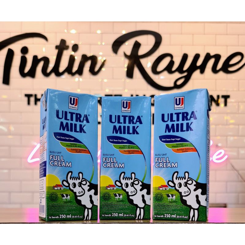

Ultra Milk Susu UHT Full Cream 250ml Susu Sapi Segar