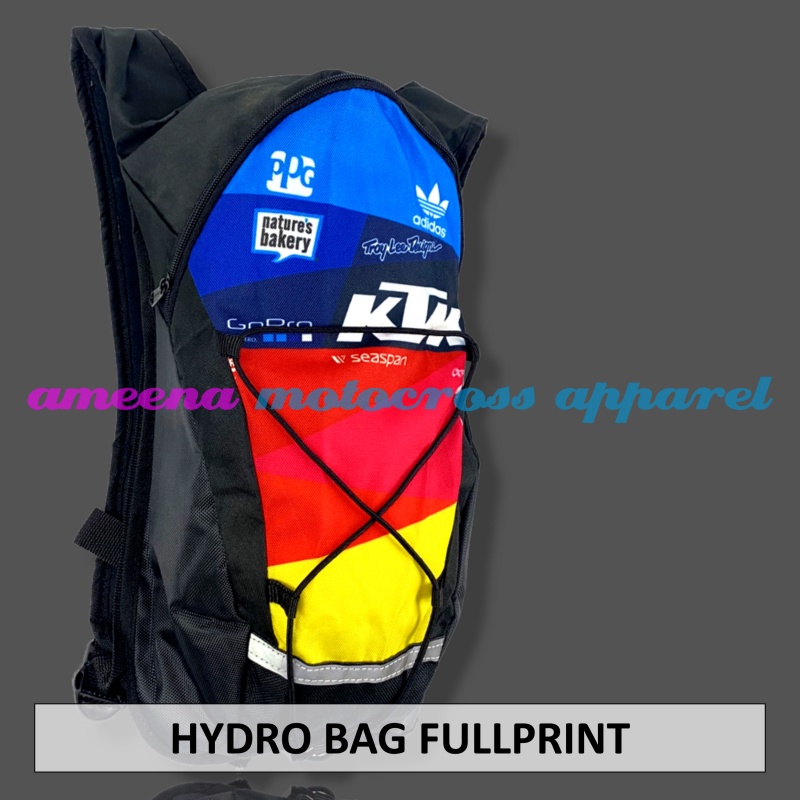 Tas Hydro Slim - Tas Motoross Fullprint - Tas Trail MX Adventure - KT004