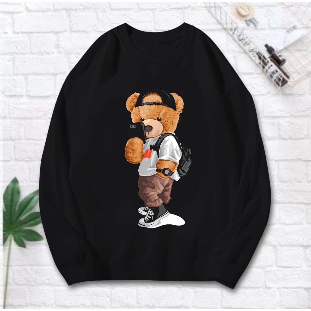 SWEATER FLECEE OVERSIZE BEAR (LD 110)