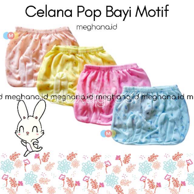 Celana Pop bayi MOTIF BINTIK Celana Kacamata bayi OB OBRAL