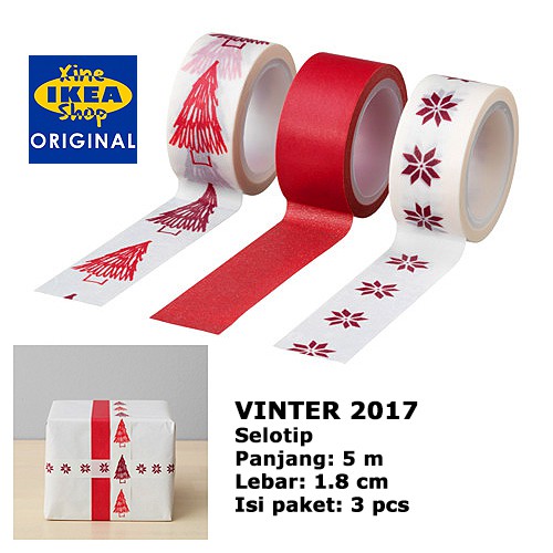 

VINTER 2017 Selotip Merah Putih Natal