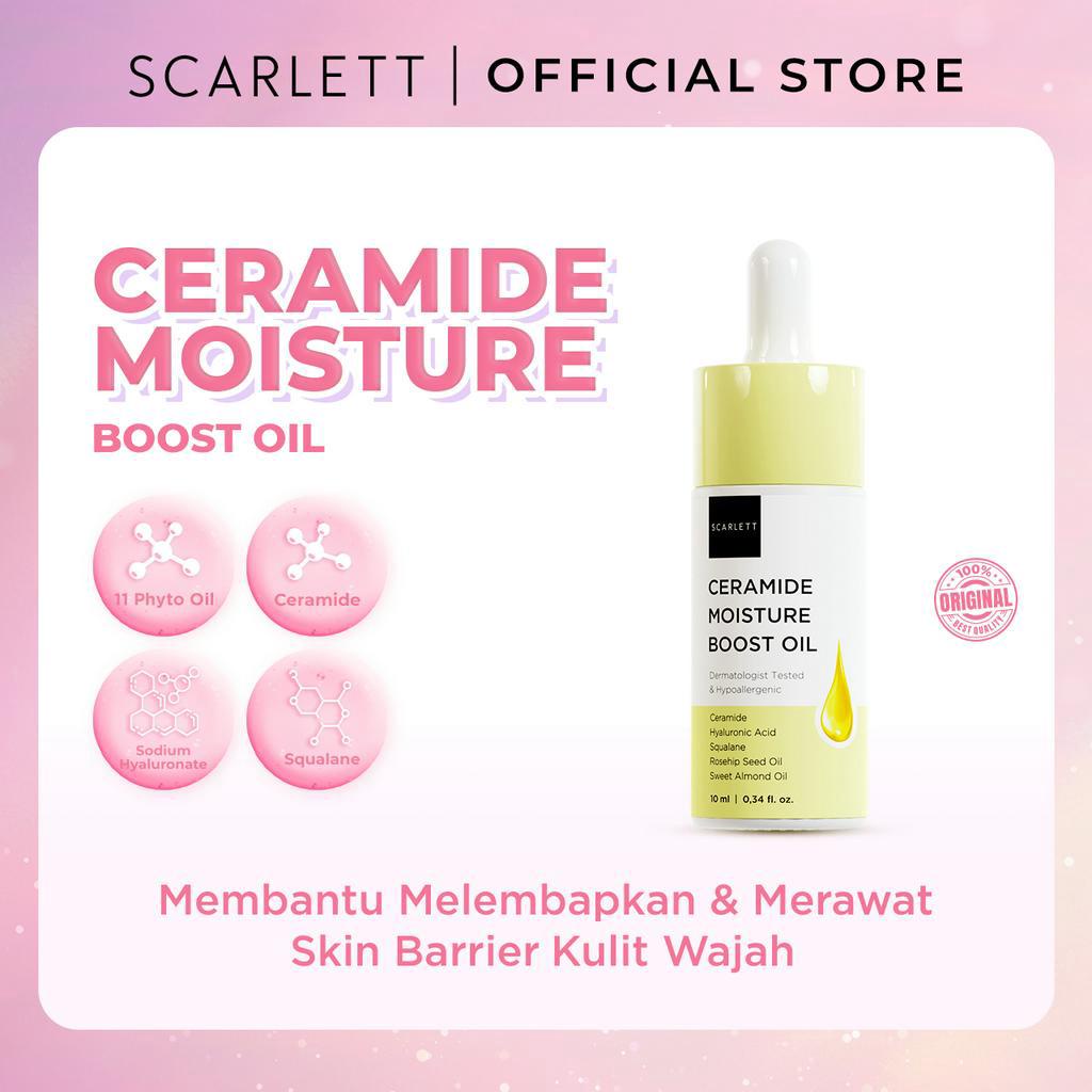 Scarlett Whitening Ceramide Moisture Boost Oil