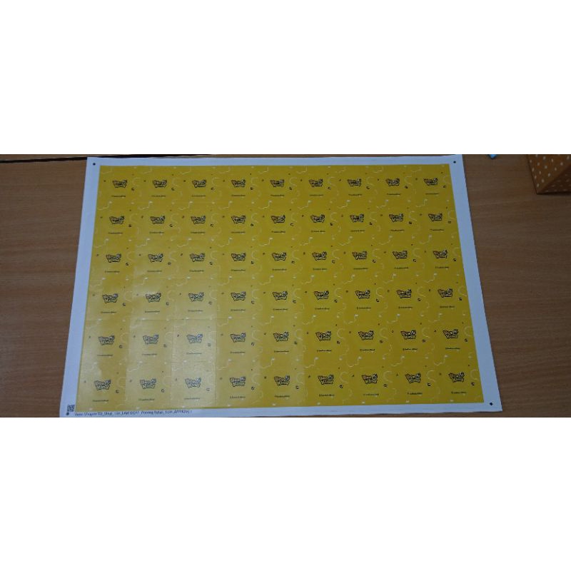 

Stiker Madu Bee Kind, Isi 54 pcs, Ukuran 5x5 cm