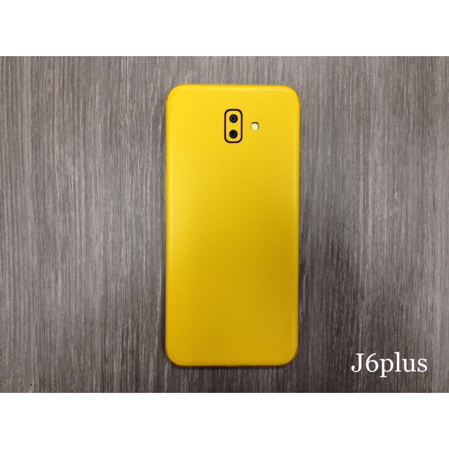 

STIKER Samsung J6 Plus motif kuning doff (BACA RINCIAN PRODUK)