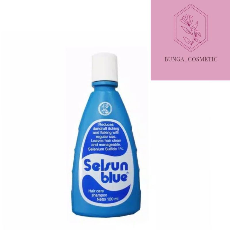 Jual Selsun Blue Hair Cair Shampoo 60ml 120ml Shopee Indonesia