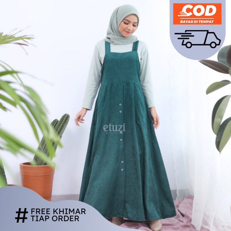 Soo ji Overall Etuzi Polos Corduray Cordoray Gamis Remaja Overall Remaja Inner Plus Outer