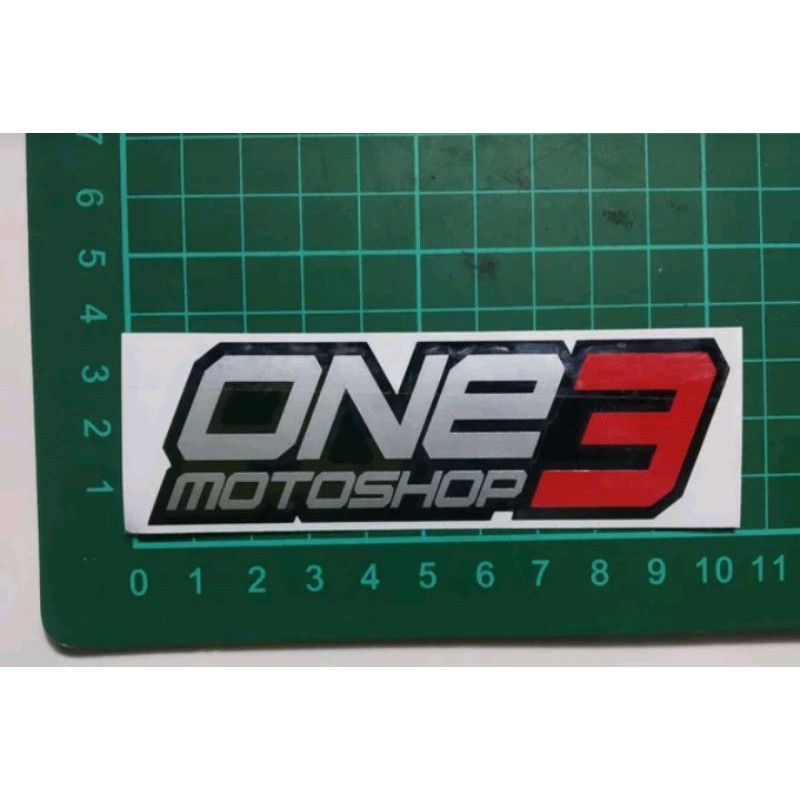 Sticker Cutting One 3 Motoshop