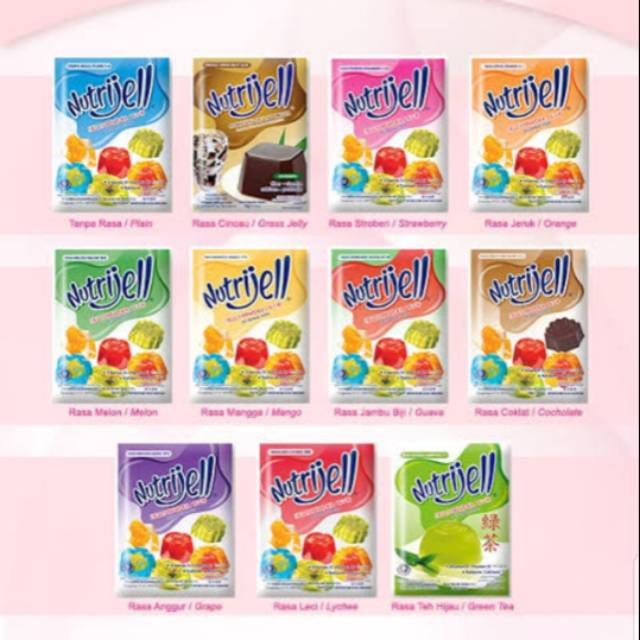 NUTRIJELL ANEKA RASA Ukuran Besar (Jelly Powder Instant) BEST SELLER