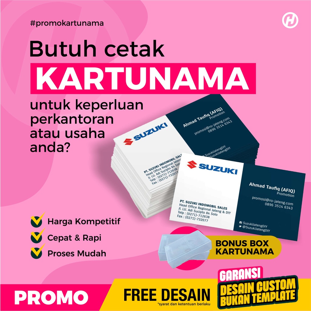 

CETAK/PRINT KARTUNAMA CUSTOM DESAIN