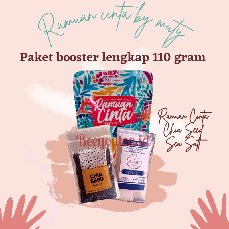 Ramuan cinta ramuan cinta by muty (booster lengkap 110 gram)