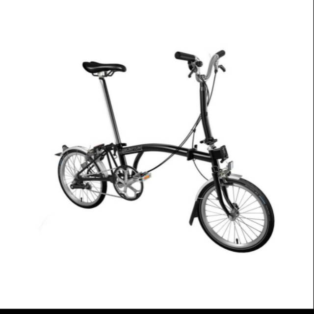 Brompton M3L Hitam