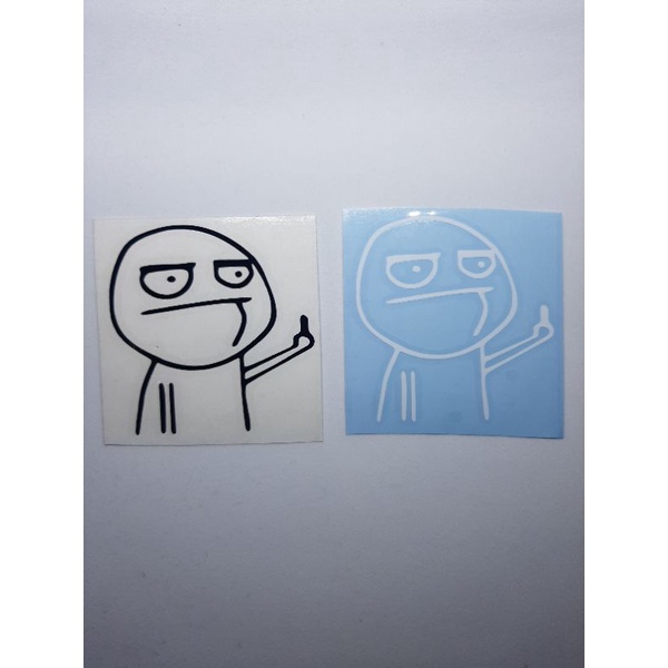 

STICKER CUTTING MEME FUCEK 1