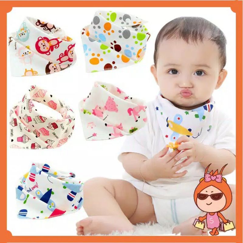 CELEMEK BAYI BIB SEGITIGA BIB ILER CELEMEK ILER / RUMAHBAYIPDG