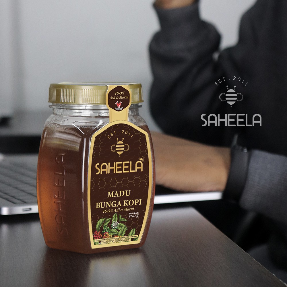 

Madu Murni Saheela Bunga Kopi 250-500 gram / Madu Murni Saheela