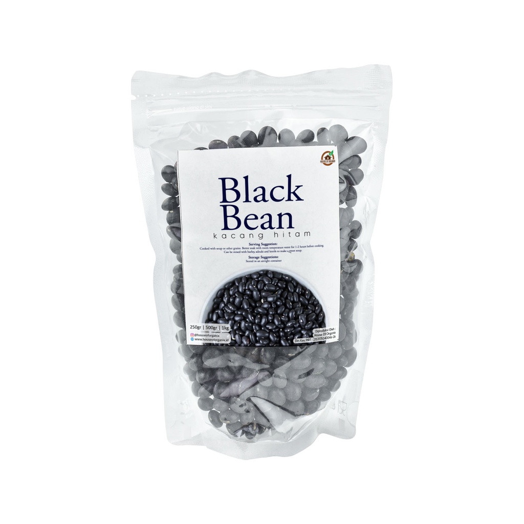 House Of Organix Black Bean ( Kacang Hitam ) 250 Gr