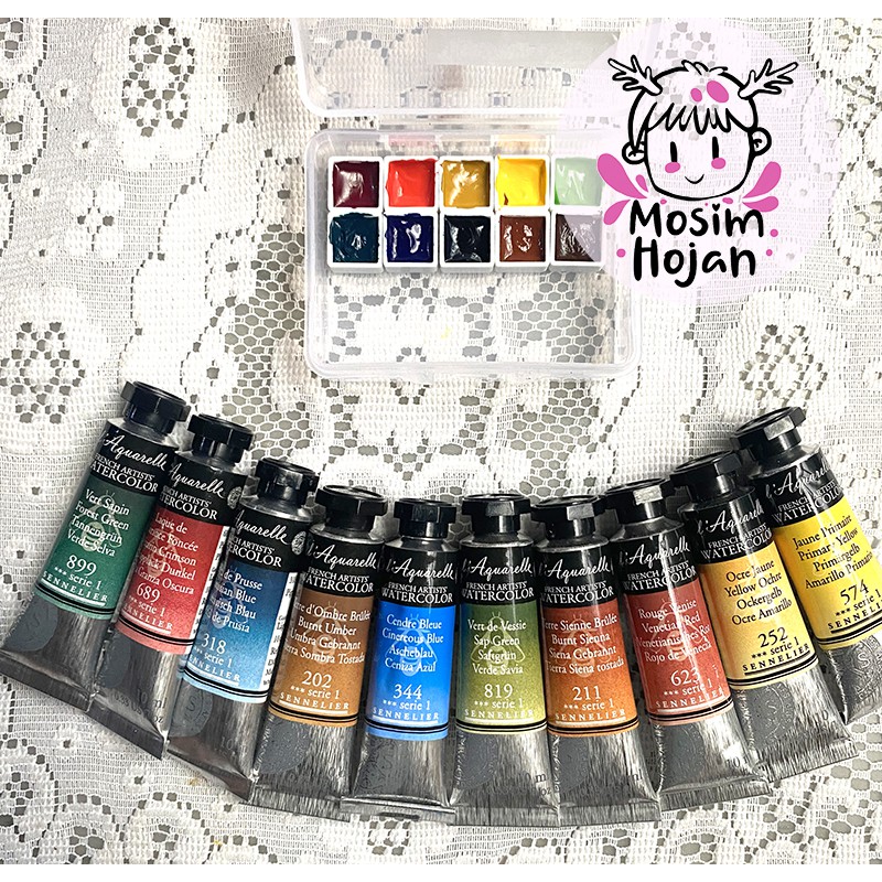

Sennelier L Aquarelle professional watercolor cat air share mini pan