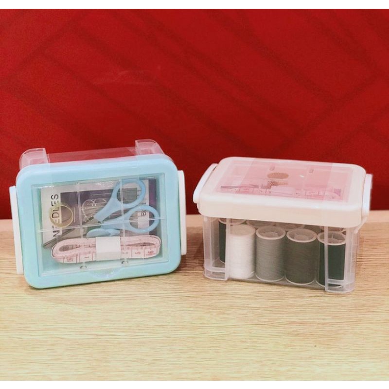 MINISO SEWING BOX SET/SATU SET ALAT JAHIT/KIRIM RANDOM