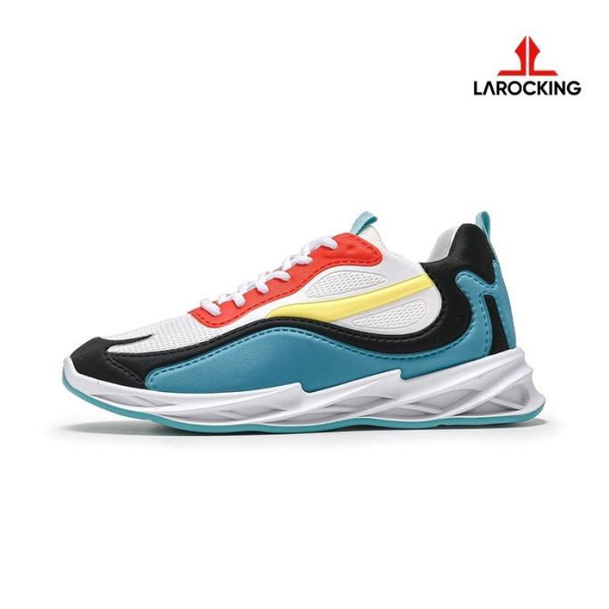 Larocking - Helios Kuning Hijau | Sepatu Sneakers Running Gym Shoes