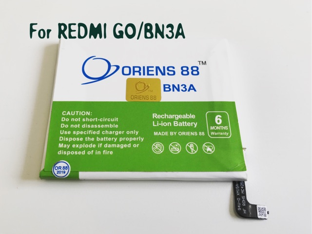 (P) Baterai batre battery Xiaomi Redmi Go / BN3A double power/IC OR 88