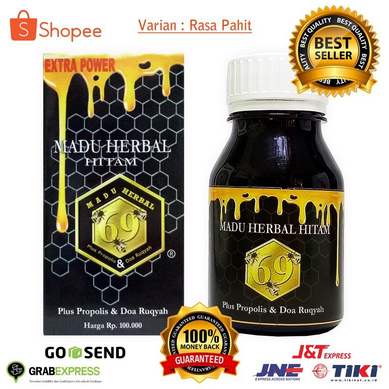 

Madu 69 Hitam Pahit Plus Propolis Doa Rukyah