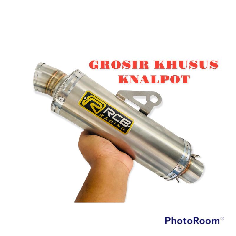 silencer knalpot racing  model RCB selencer murah panjang 25cm